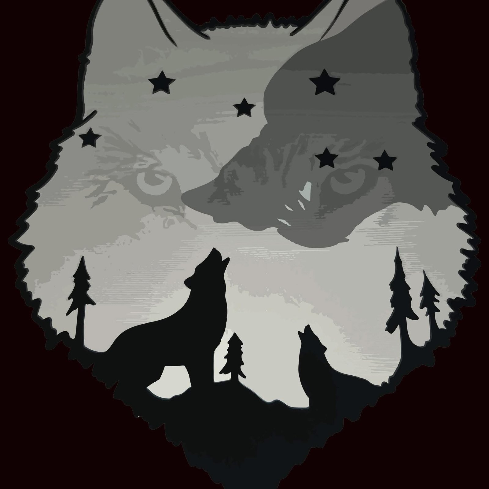 Northstar wolf artwork